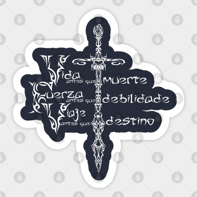 Vida Antes Que Muerte Sticker by Crew